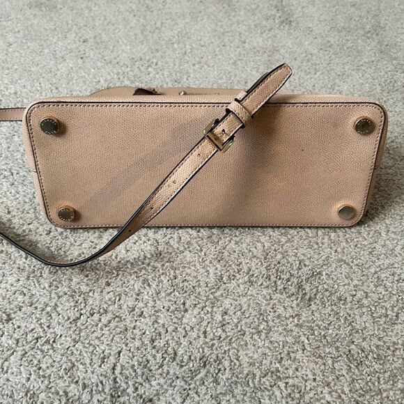 Michael‎ Kors Cindy Dome Satchel BLUSH PURSE Leather - Picture 9 of 16